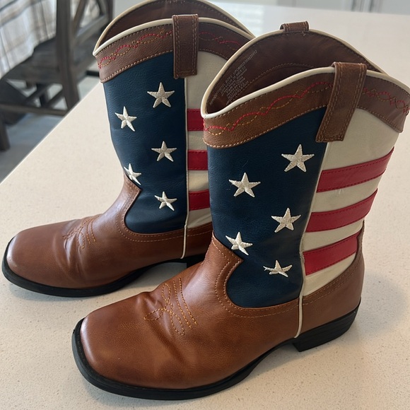 Wonder Nation America Cowgirl Boots - Girls 4 - Picture 3 of 9